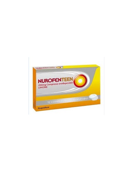 NUROFENTEEN 12 COMPRESSE ORODISPERSIBILI 200MG...