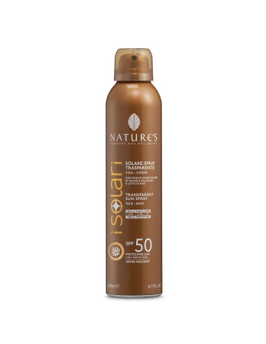 NATURE’S I SOLARI SPRAY TRASPARENTE SPF 50