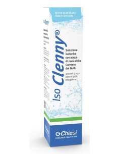 ISO CLENNY SPRAY SOLUZIONE MARINA ISOTONICA - CON DOPPIO EROGATORE NASO/ORECCHIO 100 ML