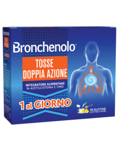 BRONCHENOLO TOSSE DOPPIA AZIONE 10 BUSTINE