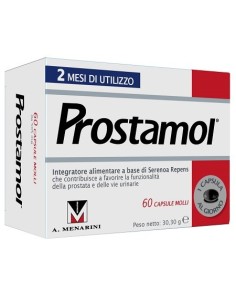 PROSTAMOL PER LA PROSTATA E LE VIE URINARIE 60 CAPSULE MOLLI
