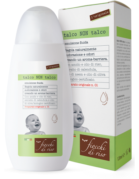 FIOCCHI DI RISO TALCO NON TALCO L'ORIGINALE 120 ML