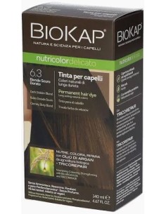 N. 6.30 BIONDO SCURO DORATO - TINTA PER CAPELLI BIOKAP NUTRICOLOR DELICATO 2