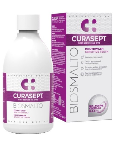 CURASEPT BIOSMALTO COLLUTORIO DENTI SENSIBILI 300 ML