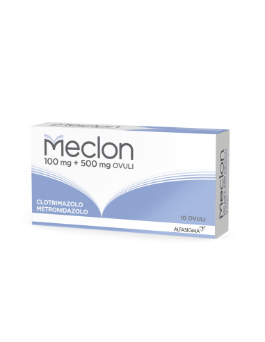 MECLON 10 OVULI VAGINALI 100+500MG