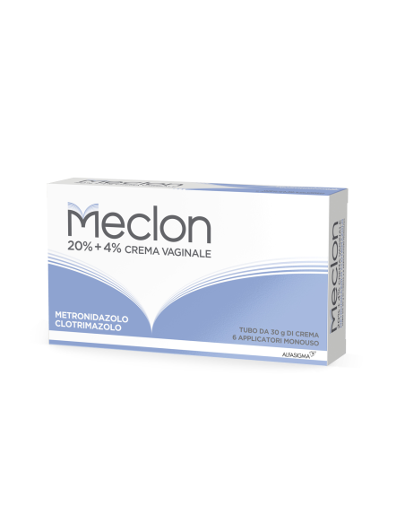 MECLON CREMA VAGINALE 30G 20% + 4% + 6 APPLICATORI