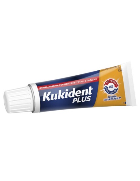 KUKIDENT PLUS DOPPIA AZIONE CREMA ADESIVA...