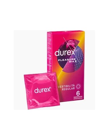 PROFILATTICO DUREX PLEASUREMAX EASYON 6 PRESERVATIVI