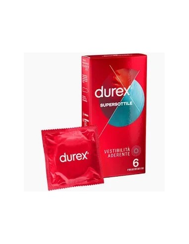 PROFILATTICO DUREX SUPERSOTTILE 6 PRESERVATIVI