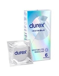 PROFILATTICO DUREX INVISIBLE ULTRA SOTTILE 6 PRESERVATIVI