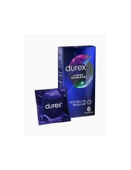 PROFILATTICO DUREX LOVE SEX LUNGA DURATA 6...