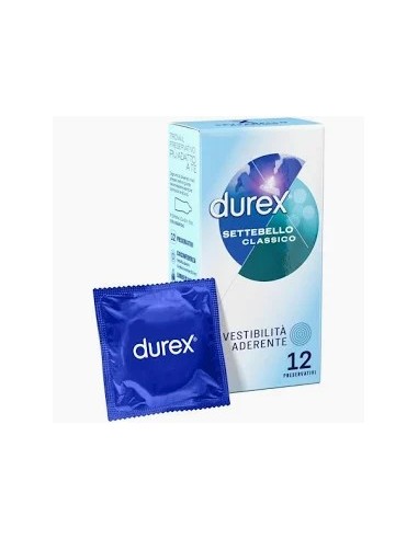 PROFILATTICO DUREX SETTEBELLO CLASSICO 12 PRESERVATIVI