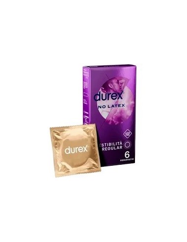 PROFILATTICO DUREX LOVE SEX NO LATEX 6 PRESERVATIVI