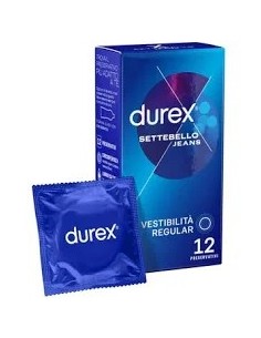 PROFILATTICO DUREX SETTEBELLO JEANS 12 PRESERVATIVI