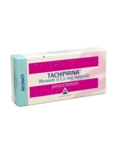 TACHIPIRINA NEONATI 10 SUPPOSTE 62,5MG 2