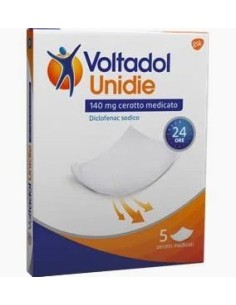VOLTADOL UNIDIE 5 CEROTTI MEDICATI 140MG