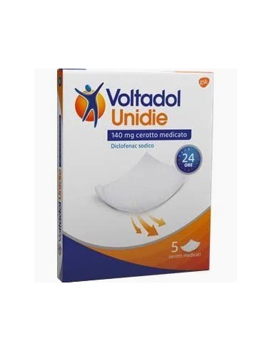 VOLTADOL UNIDIE 5 CEROTTI MEDICATI 140MG