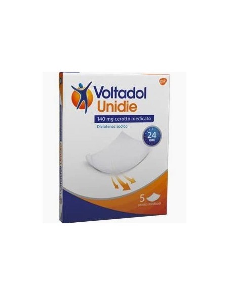 VOLTADOL UNIDIE 5 CEROTTI MEDICATI 140MG