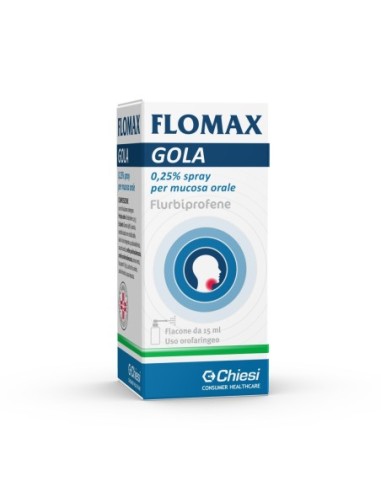 FLOMAX GOLA ANTINFIAMMATORIO SPRAY PER MUCOSA ORALE 15ML