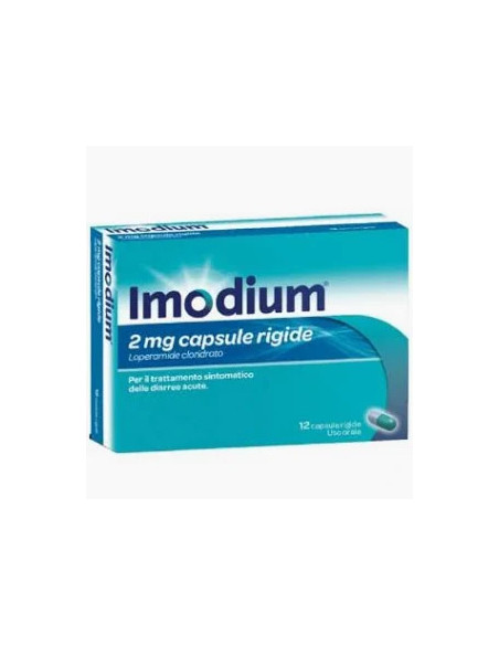 IMODIUM ANTIDIARROICO 12 CAPSULE RIGIDE 2MG