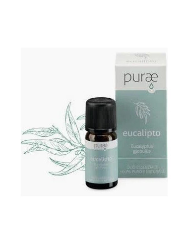 PURAE EUCALIPTO BIO FOGLIE OLIO ESSENZIALE 10 ML