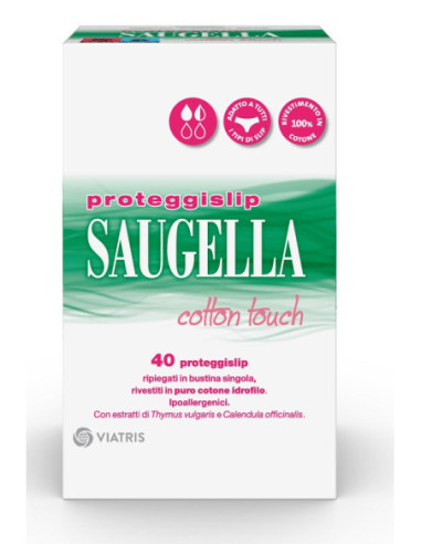 SAUGELLA ASSORBENTI PROTEGGISLIP 40 PEZZI