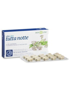 VITACALM TUTTA NOTTE FAST/RETARD BIOSLINE 30 COMPRESSE