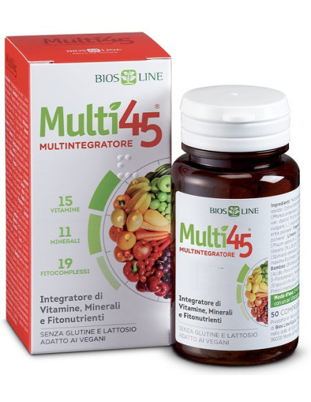 MULTI 45 MULTINTEGRATORE BIOSLINE 50 COMPRESSE