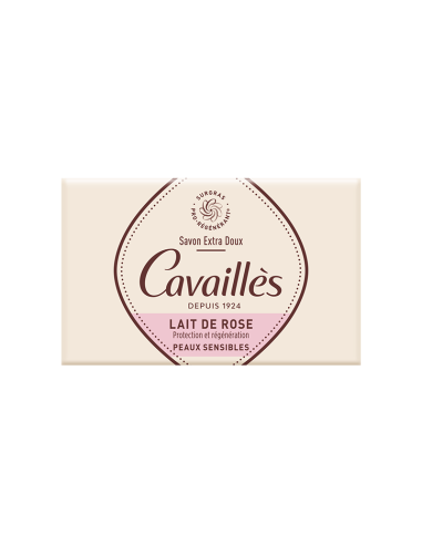 CAVAILLES SAPONE SOLIDO EXTRA DELICATO LAIT DE ROSE 150 G