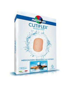 MEDICAZIONE AUTOADESIVA TRASPARENTE IMPERMEABILE MASTER-AID CUTIFLEXMED 7X5 CM 5 PEZZI
