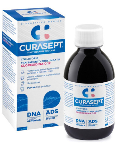 CURASEPT COLLUTORIO 0,12 ADS + DNA TRATTAMENTO PROLUNGATO 200 ML