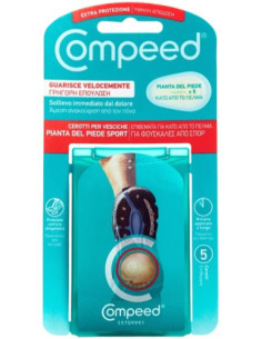 COMPEED CEROTTI PER VESCICHE PIANTA DEL PIEDE SPORT 5 PEZZI