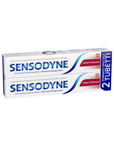 SENSODYNE DENTIFRICIO BIPACK CLASSIC PROTECTION 2 X 75 ML