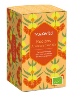 NEAVITA ROOIBOS IN FILTRO ARANCIA E CANNELLA BIO