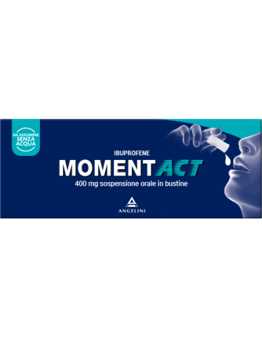 MOMENTACT SOSPENSIONE ORALE 8 BUSTINE 400 MG