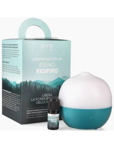 PURAE KIT PIENO RESPIRO DIFFUSORE + SINERGIA BALSAMICA 5 ML