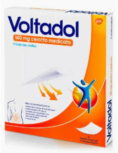 VOLTADOL 5 CEROTTI MEDICATI 140MG