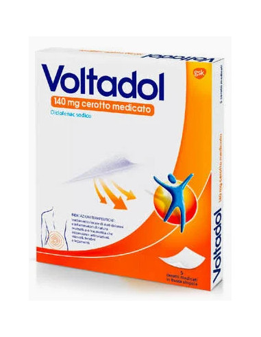 VOLTADOL 5 CEROTTI MEDICATI 140MG