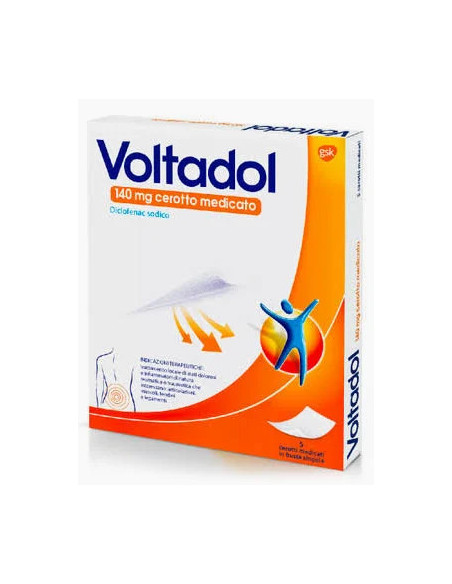 VOLTADOL 5 CEROTTI MEDICATI 140MG