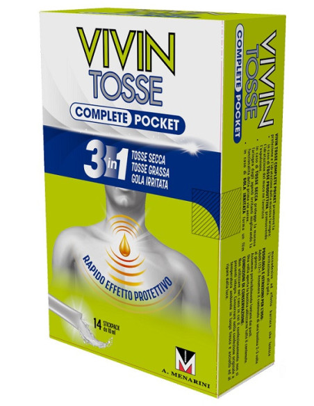 VIVIN TOSSE COMPLETE POCKET 14 STICK PACK DA 10 ML