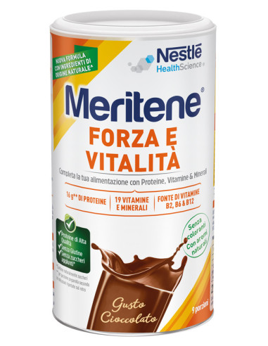 MERITENE FORZA E VITALITA' POLVERE SOLUBILE GUSTO CIOCCOLATO 270 G