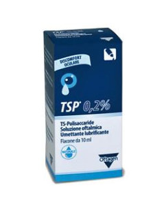 SOLUZIONE OFTALMICA TSP 0,2% UMETTANTE LUBRIFICANTE - FLACONE 10 ML