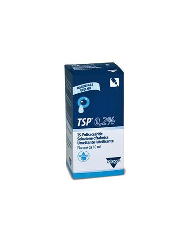 SOLUZIONE OFTALMICA TSP 0,2% UMETTANTE LUBRIFICANTE - FLACONE 10 ML