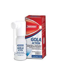 GOLA ACTION SPRAY ANALGESICO ANTINFIAMMATORIO ANTISETTICO 0,15% + 0,5%