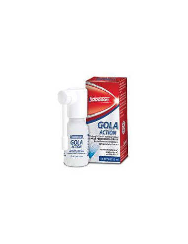 GOLA ACTION SPRAY ANALGESICO ANTINFIAMMATORIO ANTISETTICO 0,15% + 0,5%