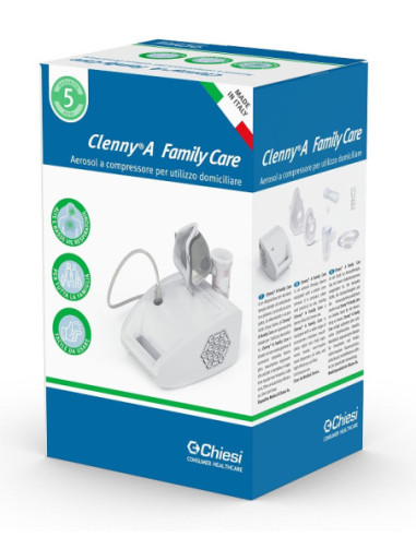 NEBULIZZATORE PER AEROSOLTERAPIA CLENNY A FAMILY CARE