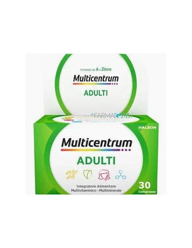 MULTICENTRUM ADULTI 30 COMPRESSE