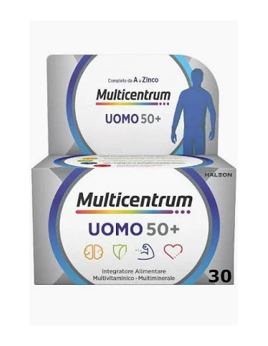 MULTICENTRUM UOMO 50+ 30 COMPRESSE