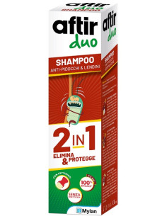 AFTIR DUO SHAMPOO DOPPIA AZIONE 100 ML CON PETTININO