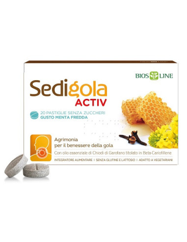 SEDIGOLA ACTIV APIX MENTA FREDDA 20 PASTIGLIE